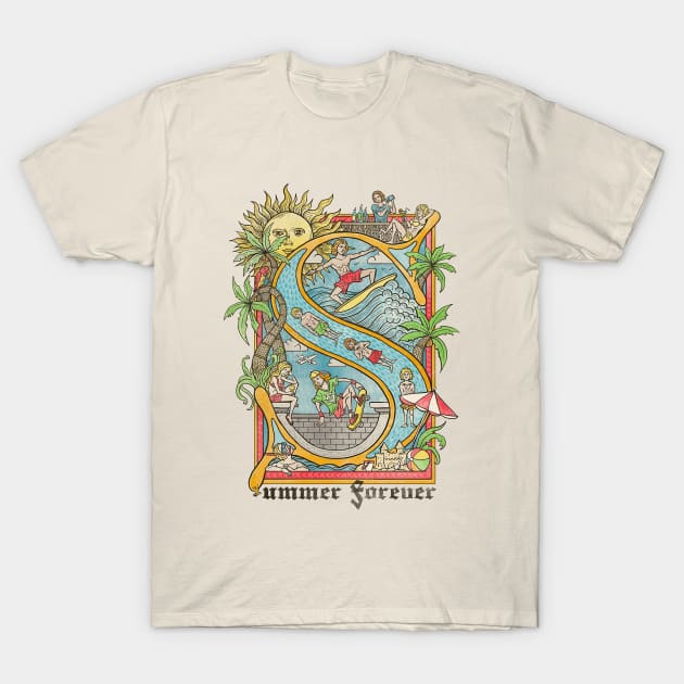 Summer Forever T-Shirt by mariahadley12